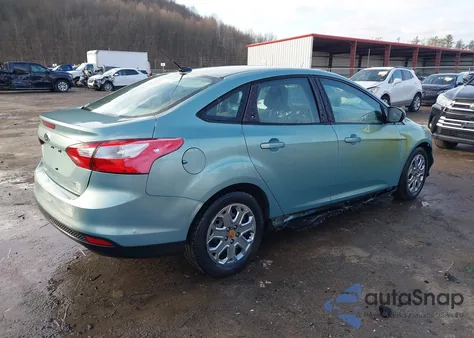 2012 Ford Focus Se from USA, damaged, VIN 1FAHP3F22CL283681